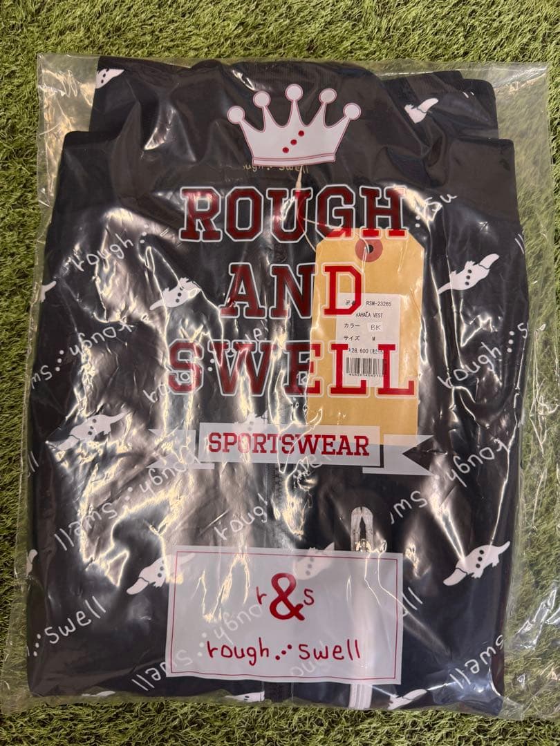新品正規品【ROUGH&SWELL/M】中綿ベストアウタージャケットゴルフ