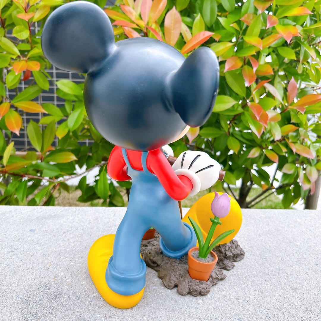 Disney ディズニー ミッキーマウス 陶器 置物 レトロ ビンテージ 希少