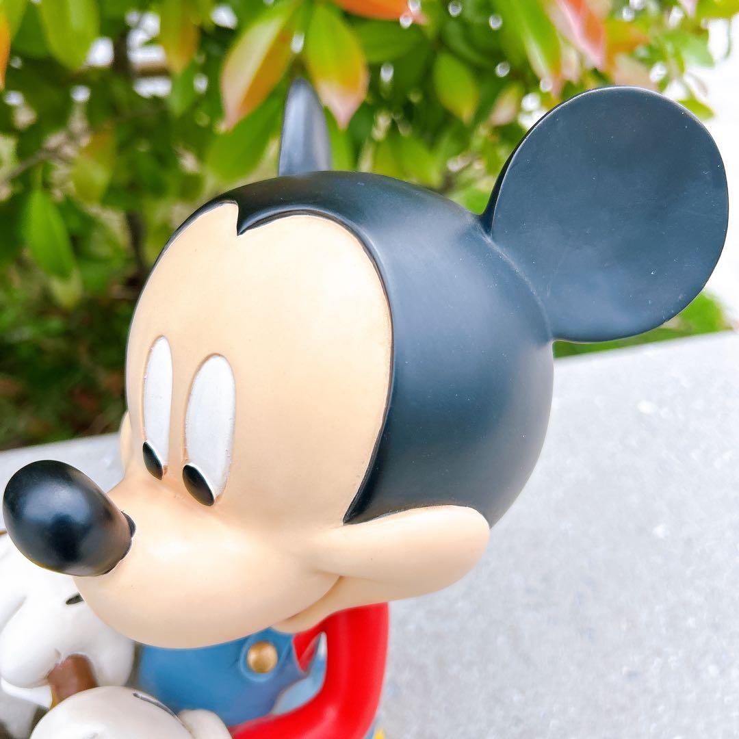 Disney ディズニー ミッキーマウス 陶器 置物 レトロ ビンテージ 希少