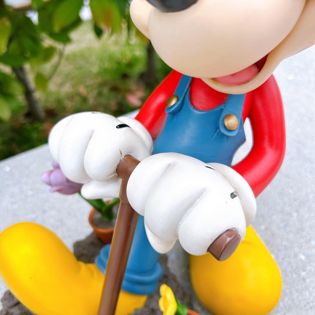 Disney ディズニー ミッキーマウス 陶器 置物 レトロ ビンテージ 希少