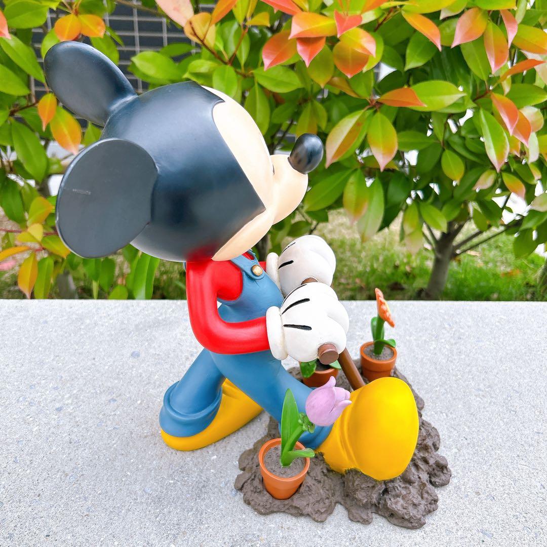 Disney ディズニー ミッキーマウス 陶器 置物 レトロ ビンテージ 希少