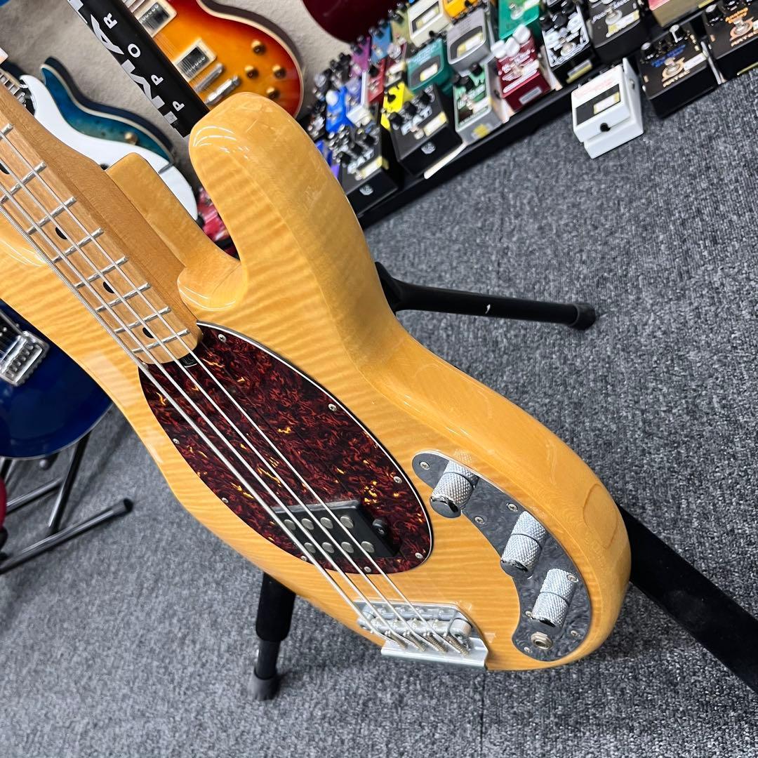 【10701】 Olp by MUSICMAN スティングレイ バリ杢ナチュラル