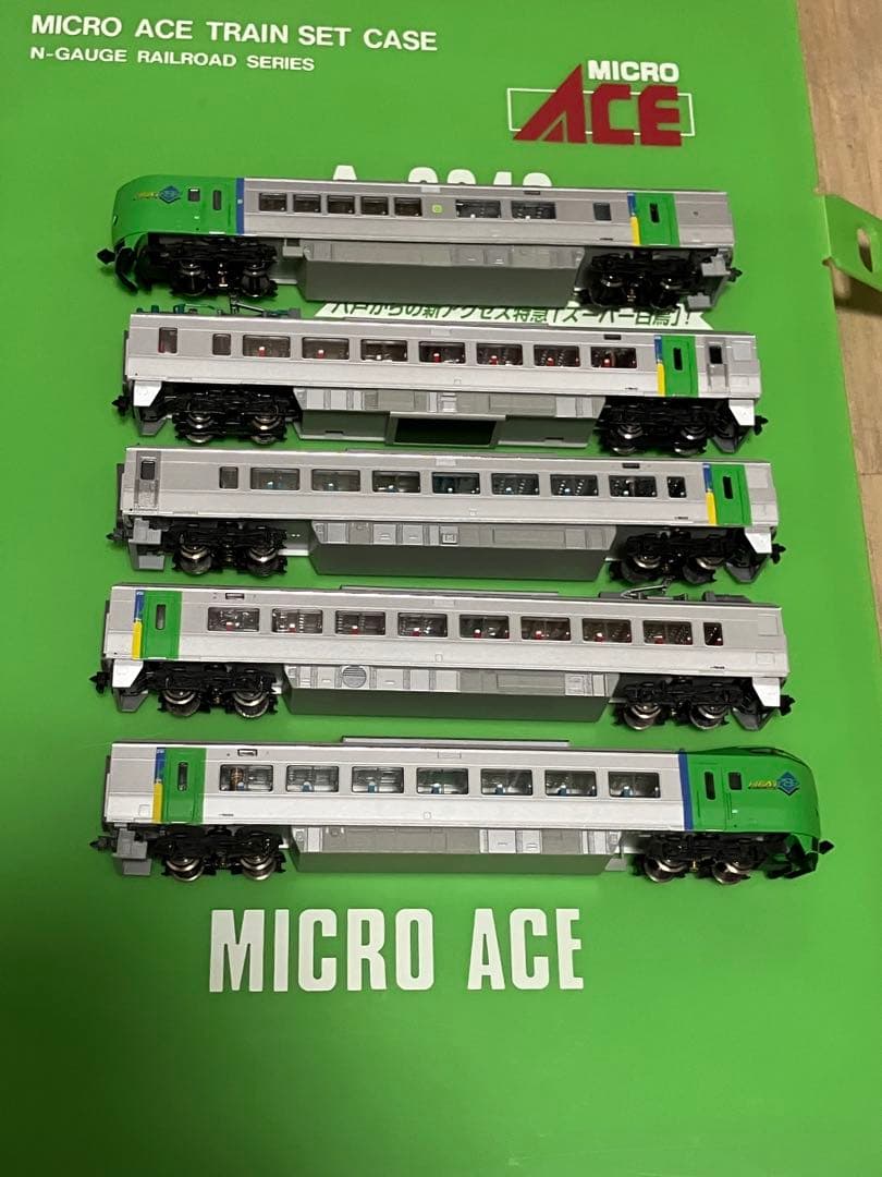 マイクロエース　A-0840 789系　スーパー白鳥　基本5両セット　室内灯装備