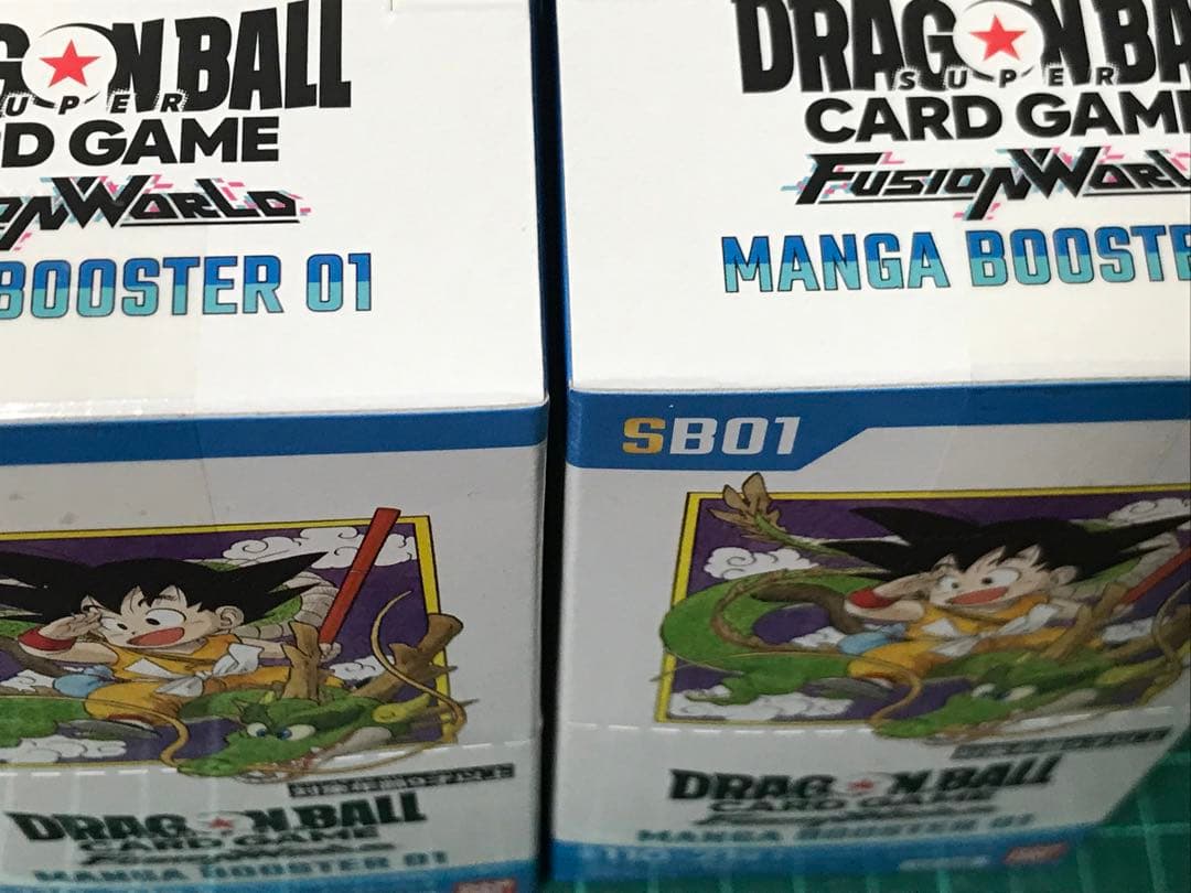 ドラゴンボールカード　マンガブースター　2box テープ付き