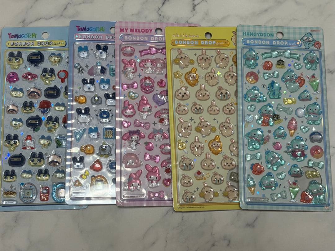 ス*ん様 ボンボンドロップシール 正規品16枚