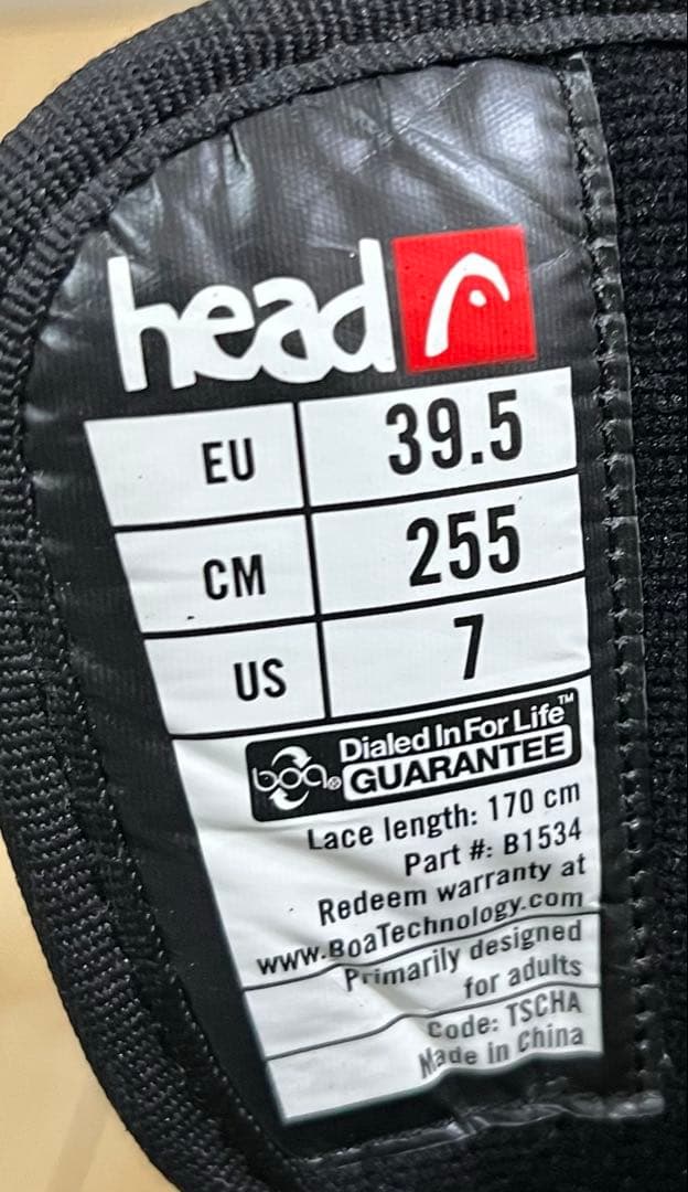 【即日発送】head スノボブーツ　five BOA ファイブボア　25.5cm