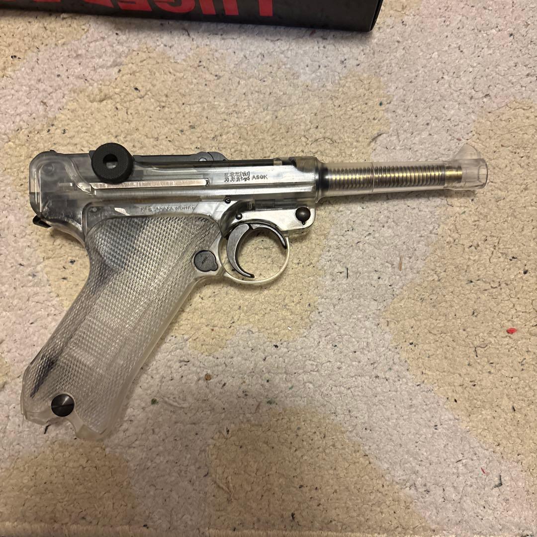 タナカ製ルガーp08スケルトンモデル