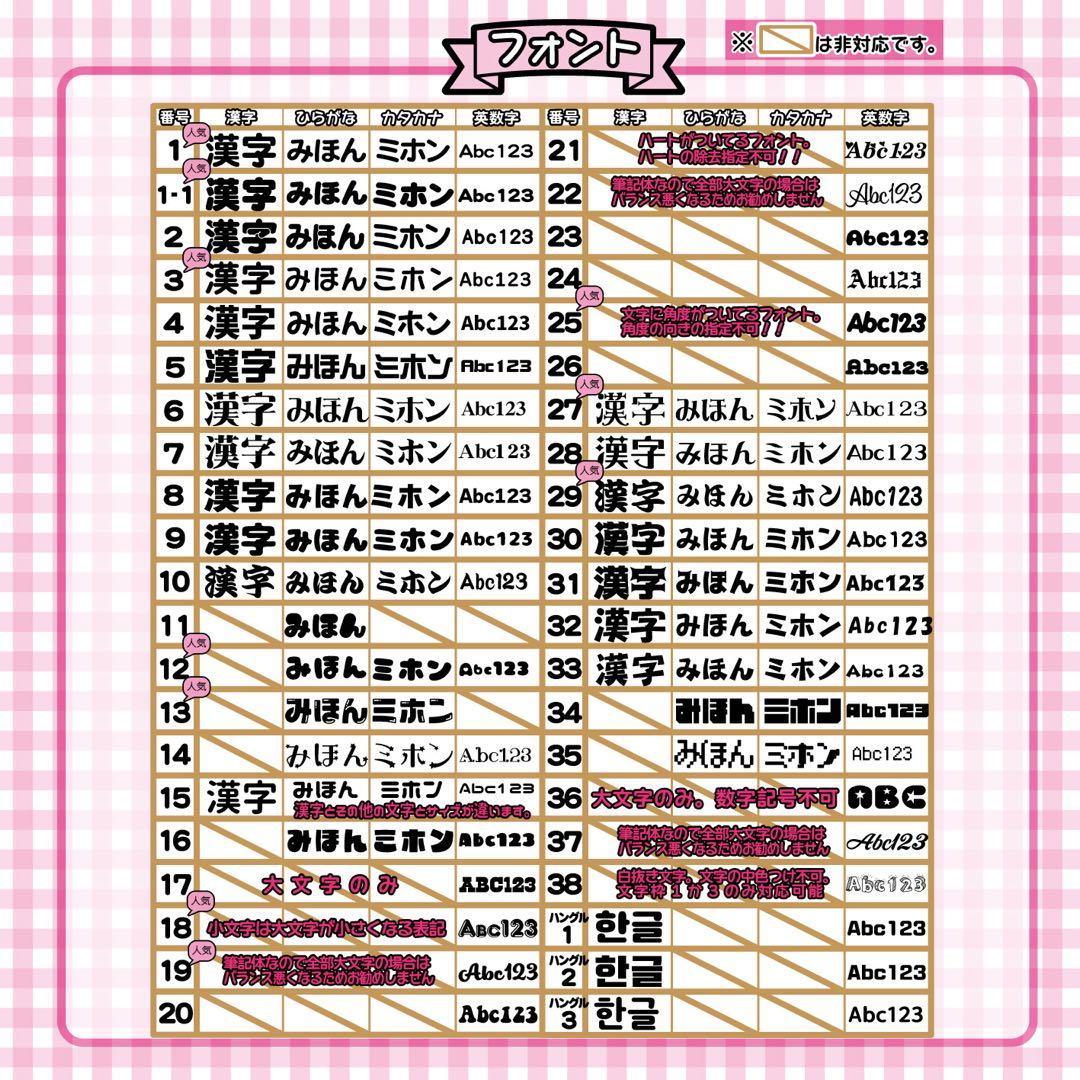 \\一律料金 // キンブレシート　オーダーページ ハングルOK 可愛い♡