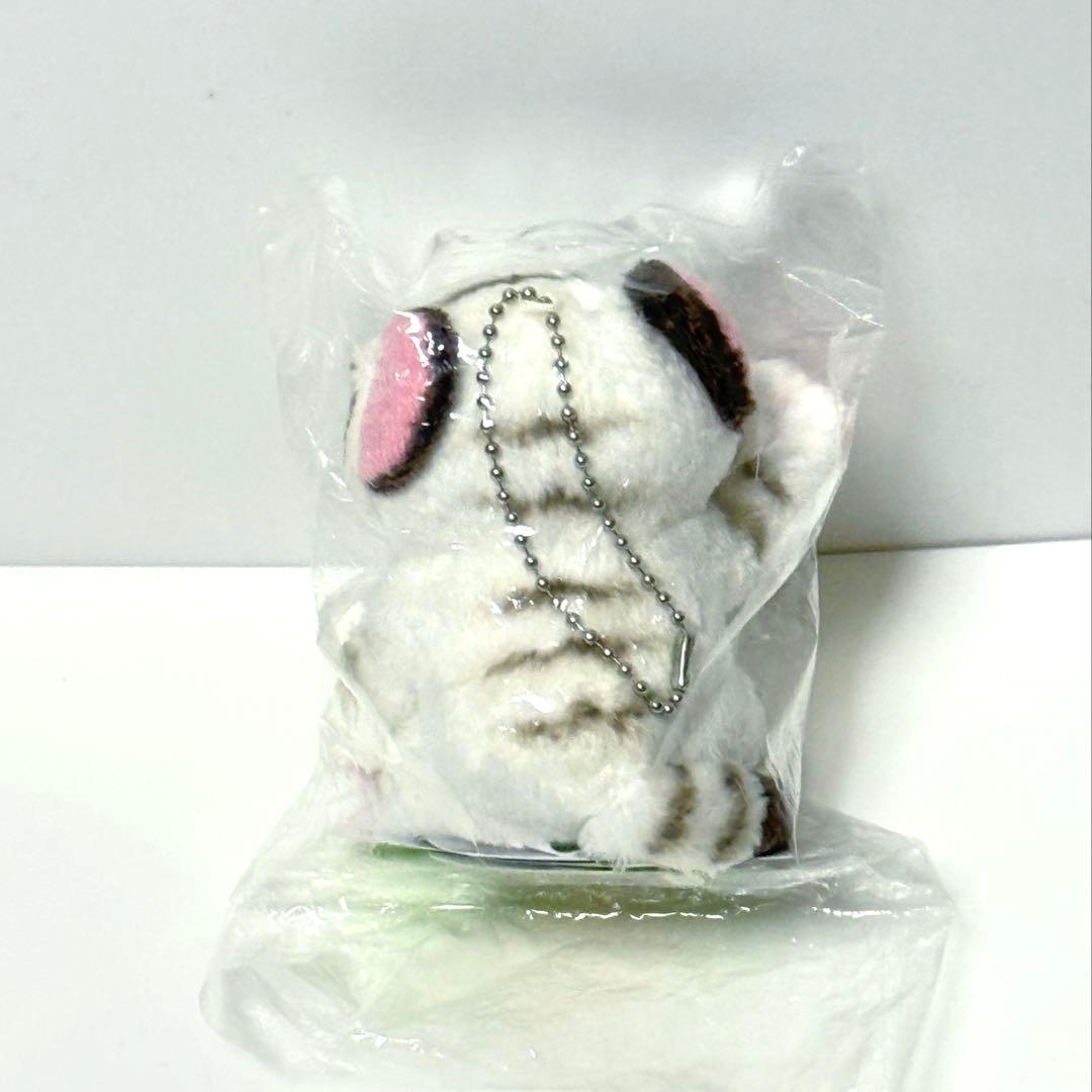 東武動物公園　ホワイトタイガー ぬいぐるみ キーホルダー