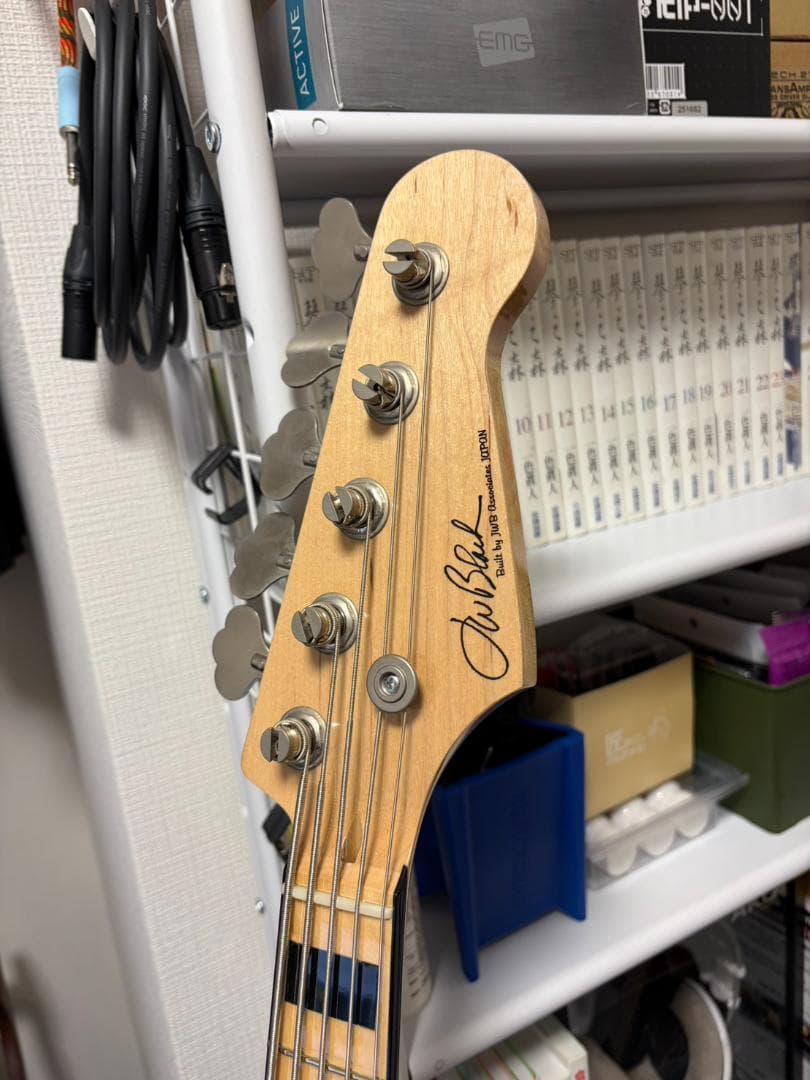 J.W.Black Guitars JWP-JP-JBV 五弦ジャズベース