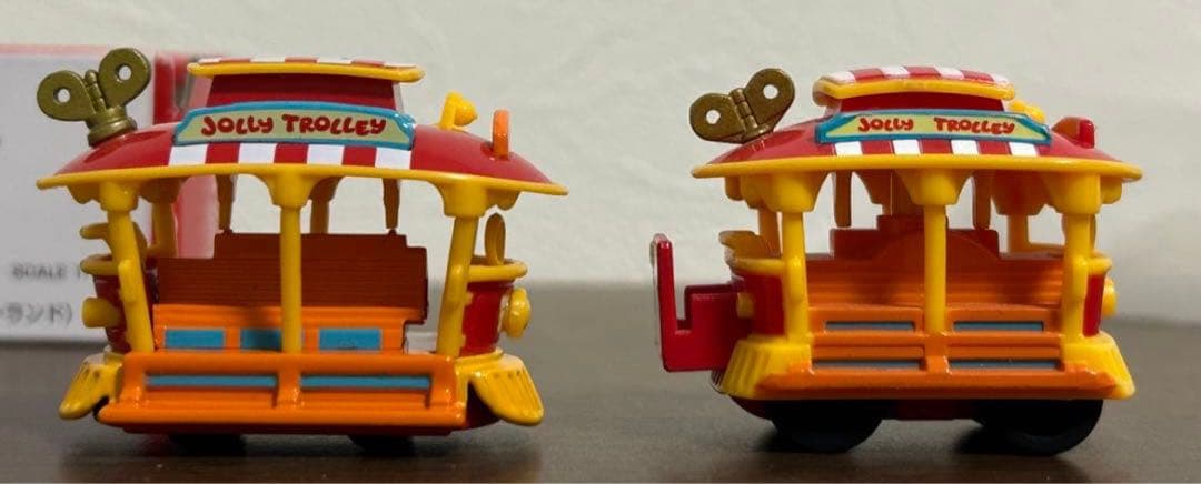 ディズニー トミカ チョロQ ビークルコレクション ジョリートロリー 2台セット
