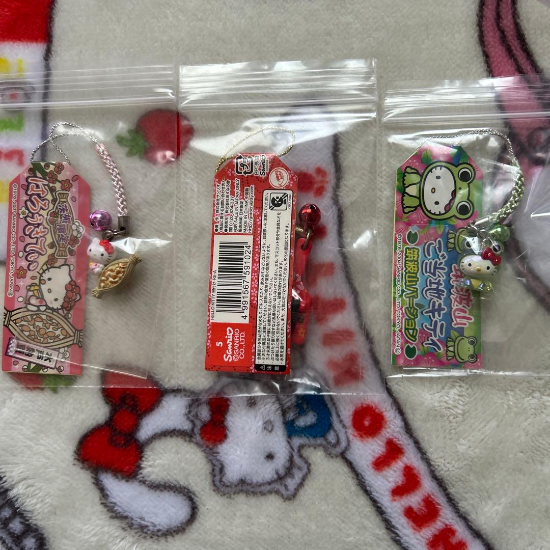 【未使用】ご当地根付けボールペンシャーペンおまけ付