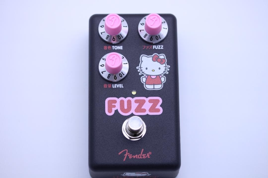 Fender Hello Kitty Fuzz エフェクター 黒 キティ☆