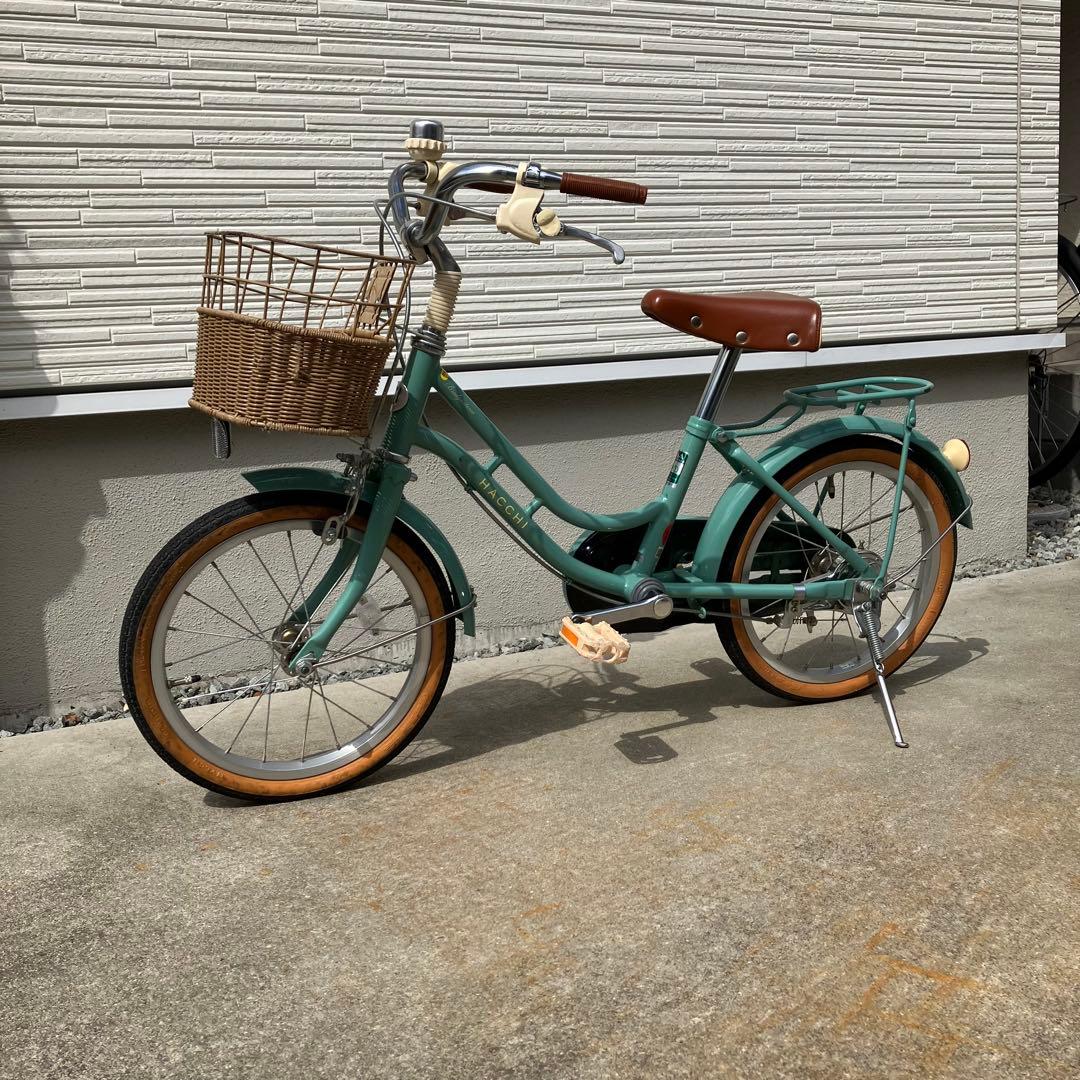 ブリヂストン ハッチ HACCHI 16インチ 子供用自転車 ミントグリーン