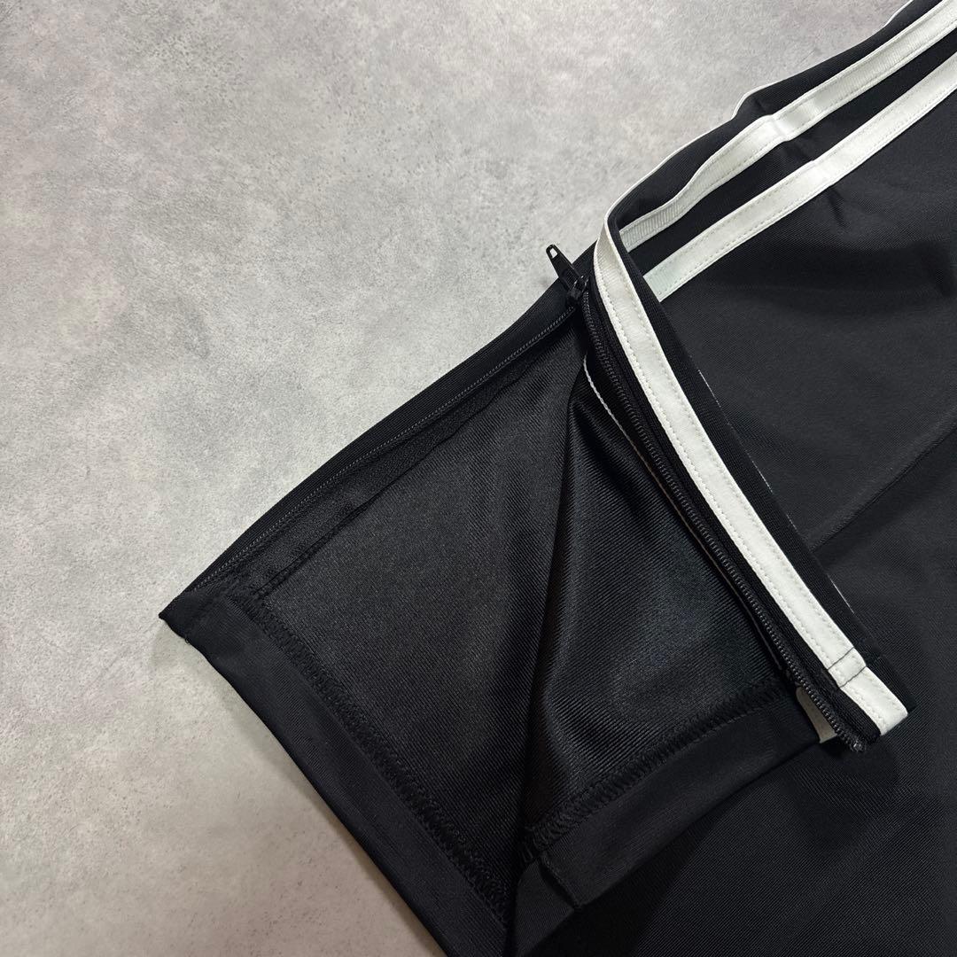 adidas トラックパンツ ファイヤーバード ジャージ ワイド ブラック XL