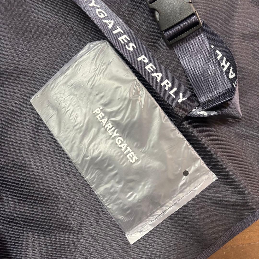 パーリーゲイツPEARLYGATES定番トラベルカバー新品未使用ダークネイビー紺