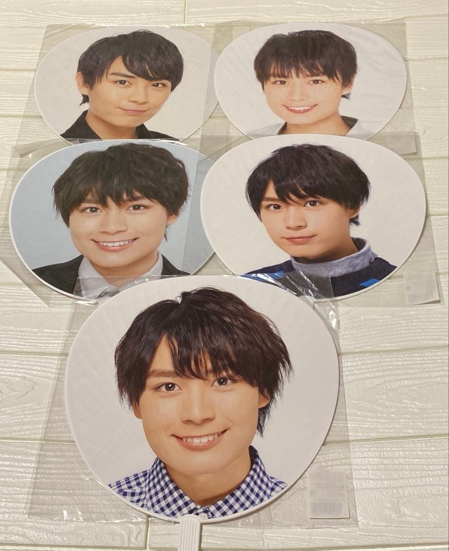 なにわ男子　大西流星　ハンガー うちわ　セット　18点