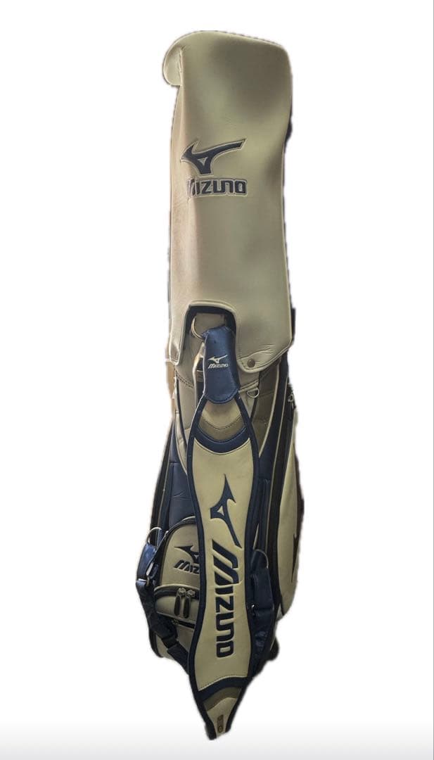 Mizuno キャディバッグ 青/白 超高級レアバッグ ゴルフ ミズノ