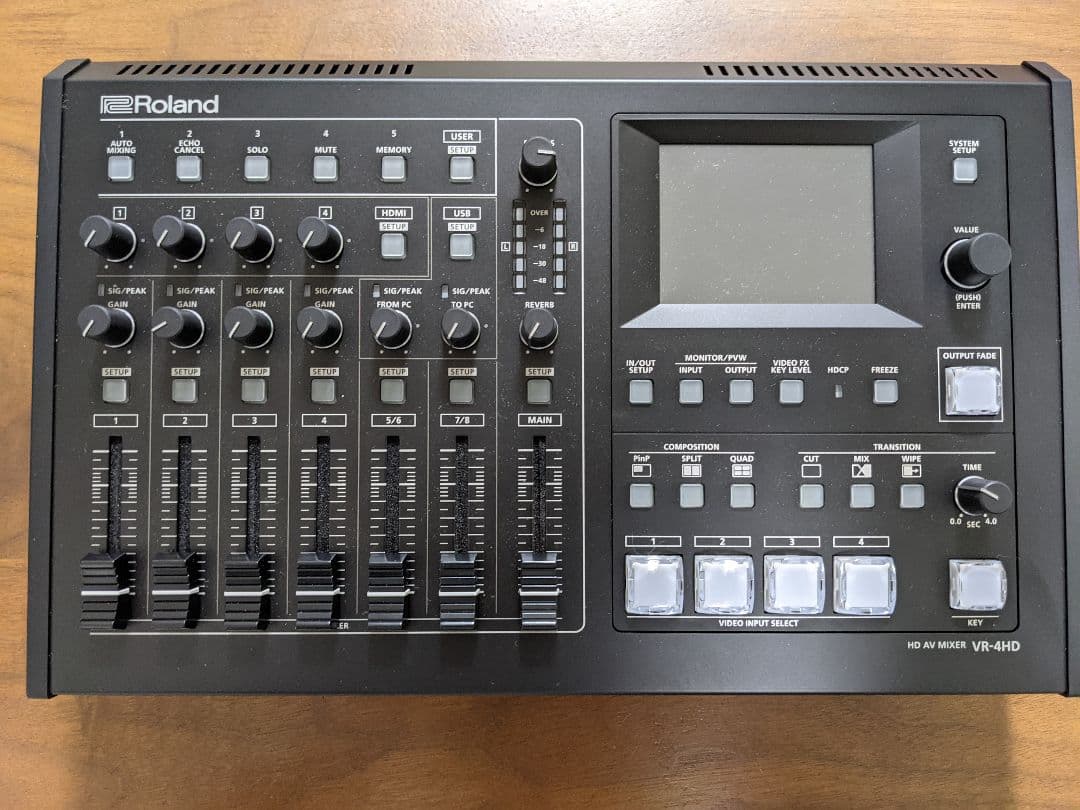 配信機器・PA機器・レコーディング機器 Roland VR-4HD