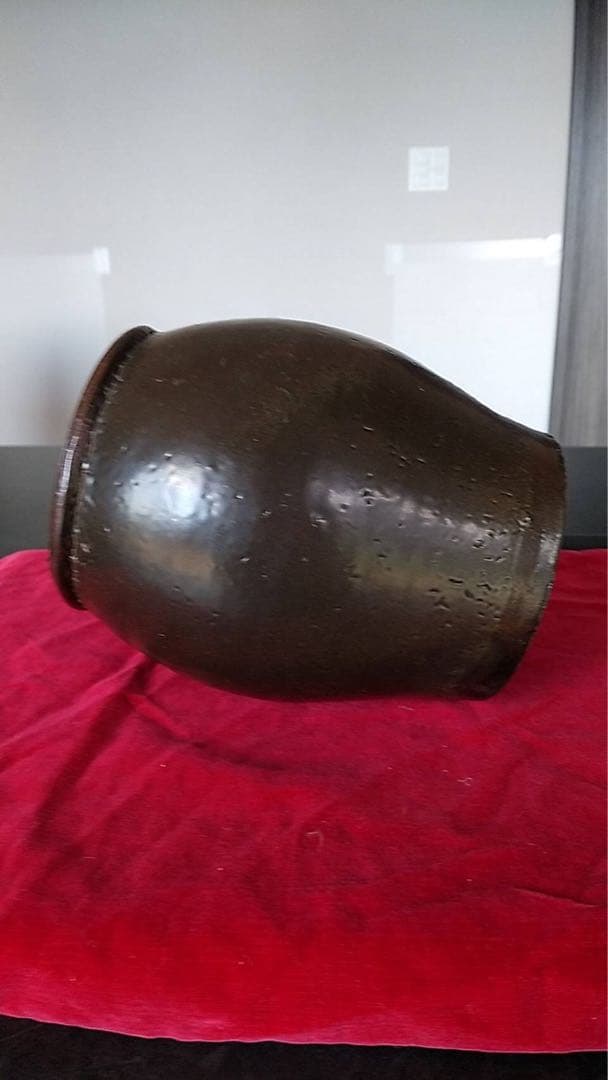 丹波焼　古美術、古丹波　黒丹波　水差し　茶道具　茶器　煎茶道具　古道具　雑器