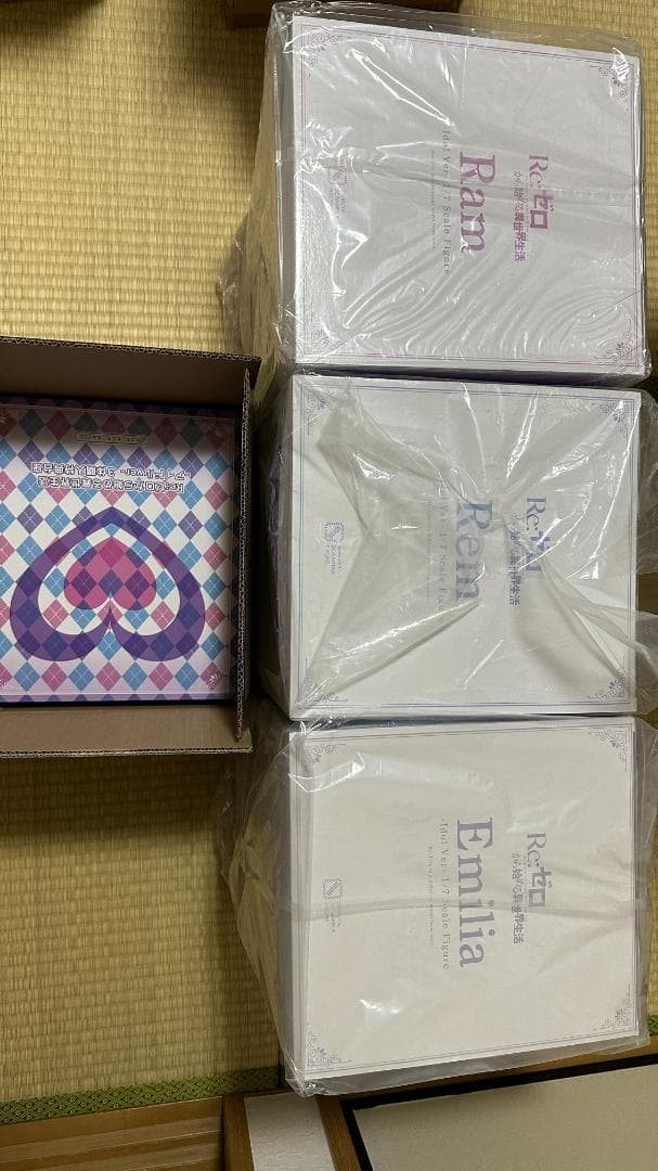 レム＋ラム＋エミリア アイドル Ver. 3体セット売り（専用台座付）