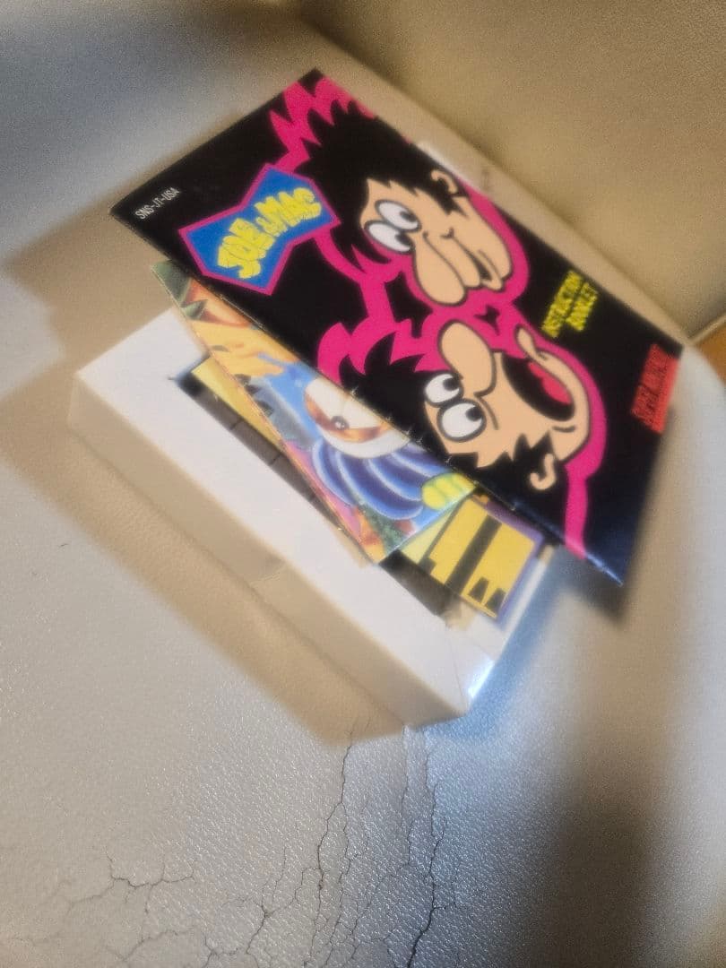 Nintendo　snes joe&mac 北米版　スーパーファミコン