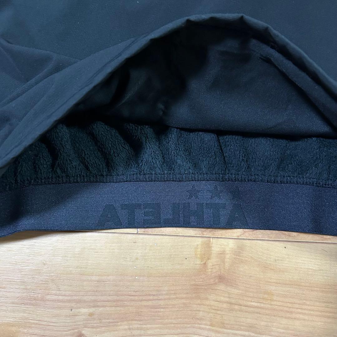 ATHLETA アスレタ サッカー長袖 ウォームテックソフトシェル M ブラック