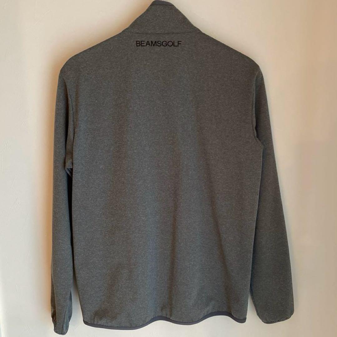 BEAMS GOLF グレー ジップ アウター ブルゾン ジャケット