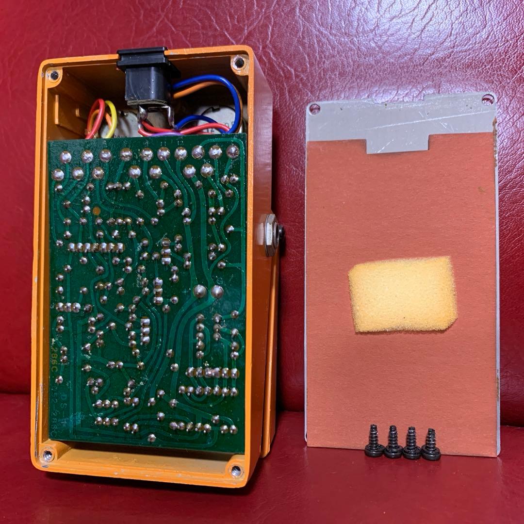 ★銀ネジ スケルトンスイッチ★ 極美品 1979年 日本製 BOSS DS-1