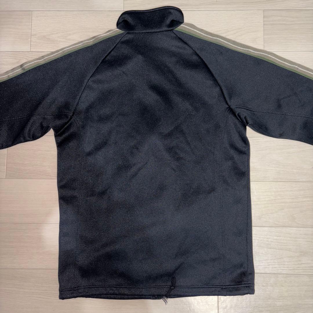 00s NIKE black olive set up M ナイキ 刺繍ロゴ