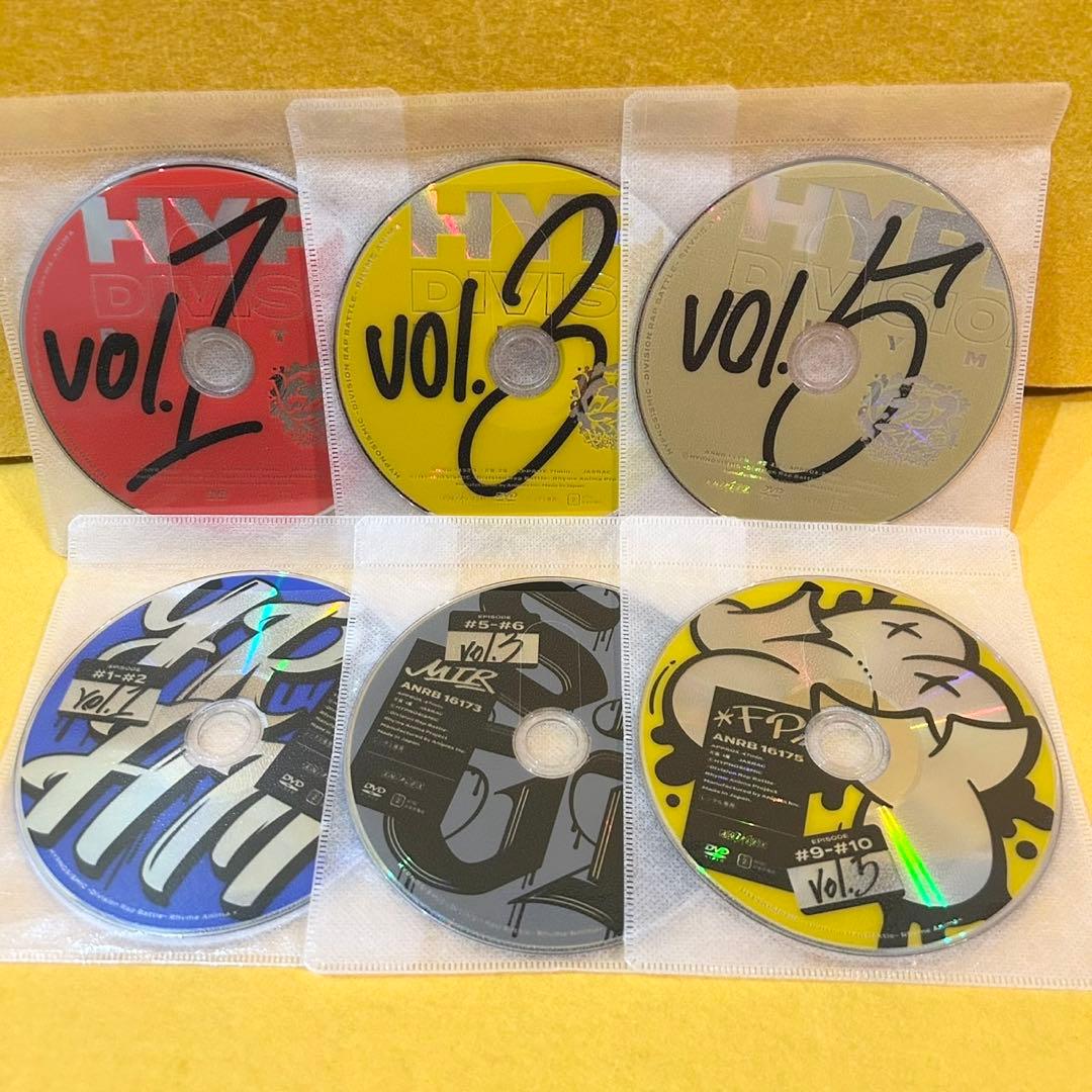 ヒプノシスマイク 1期 2期 DVD 全11巻セット アニメ レンタル落ち