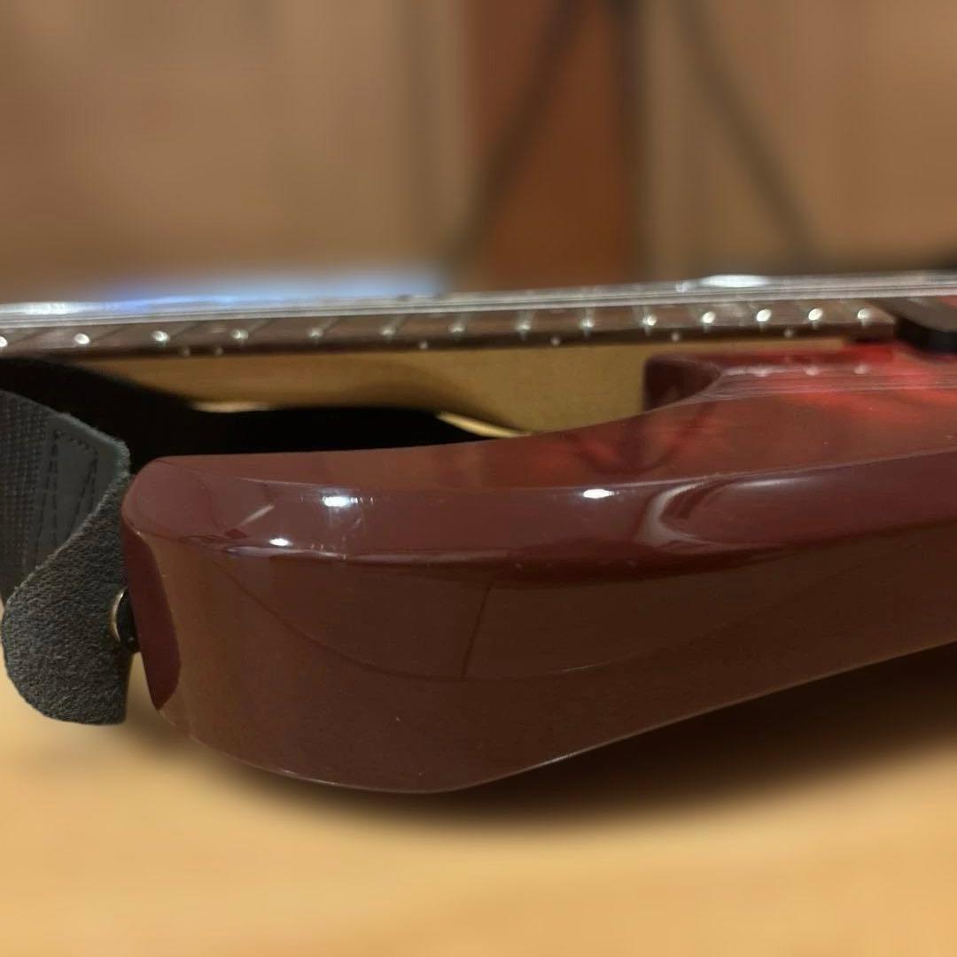 日本製 FERNANDES FGZ トレモロアーム・ストラップ付 新品弦張替済