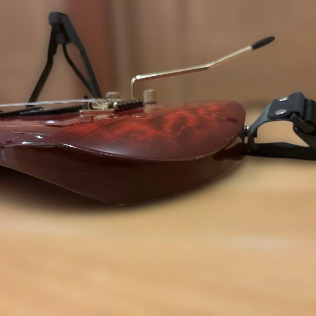 日本製 FERNANDES FGZ トレモロアーム・ストラップ付 新品弦張替済
