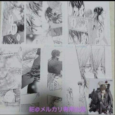 【新品未読】ヴァンパイア騎士 memories　クリアカード　アニメイト複製原画