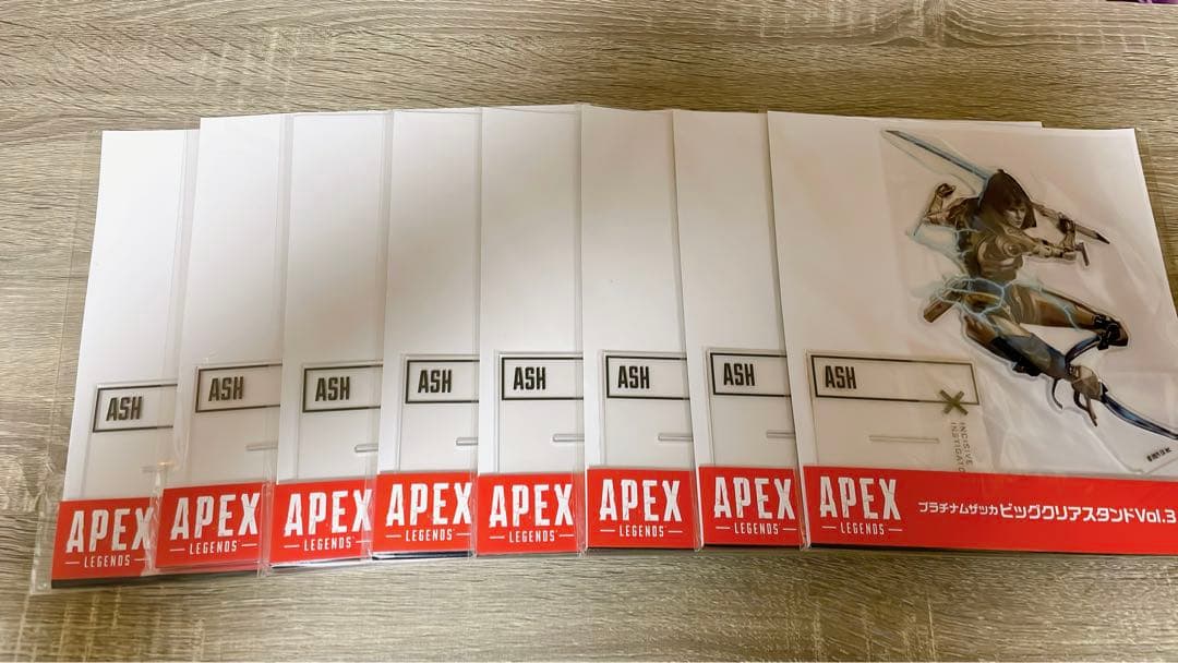 Apex Legends プラチナムザッカビッグクリアスタンド6種　42枚セット