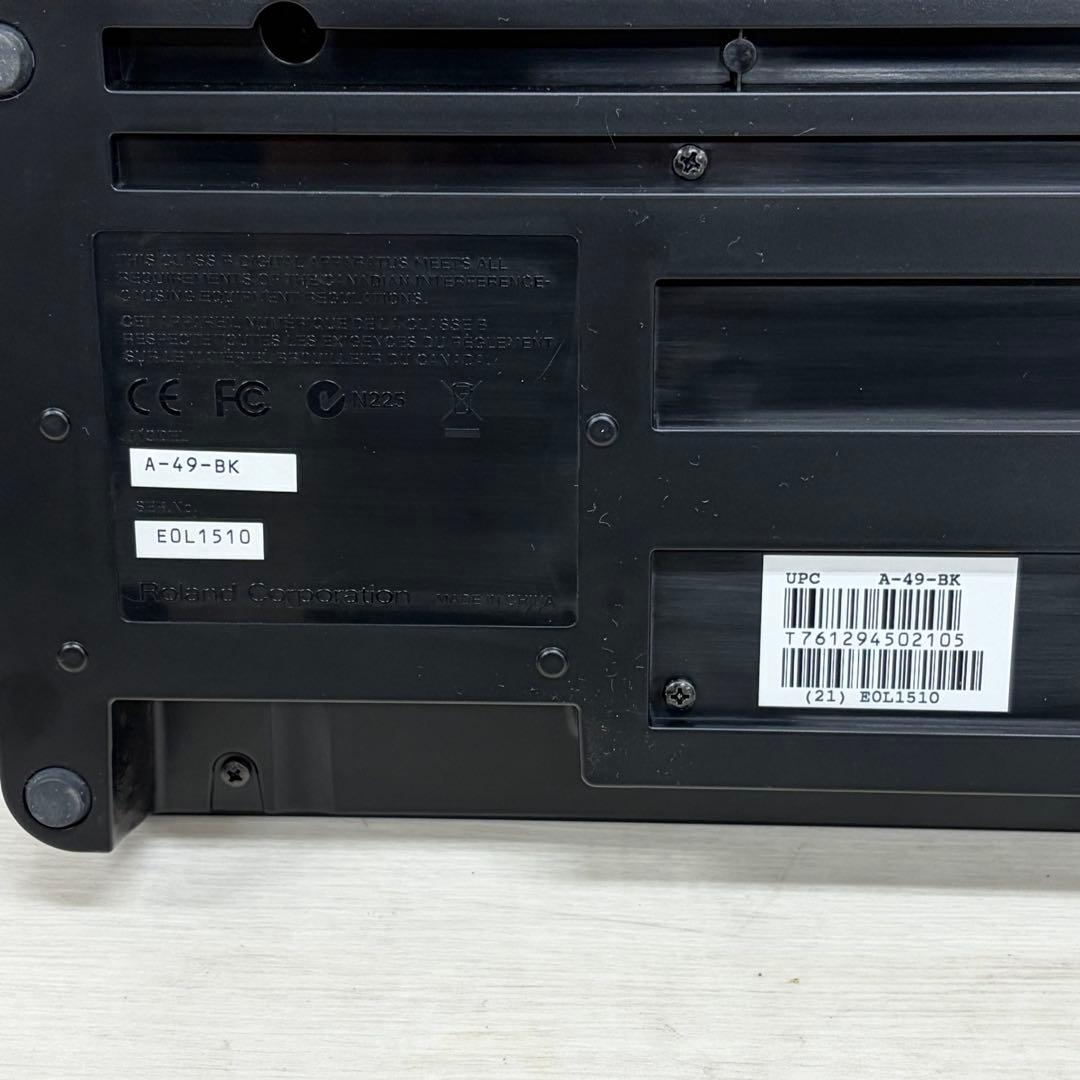Roland ローランド 49鍵盤 USB MIDIキーボード A-49 ④