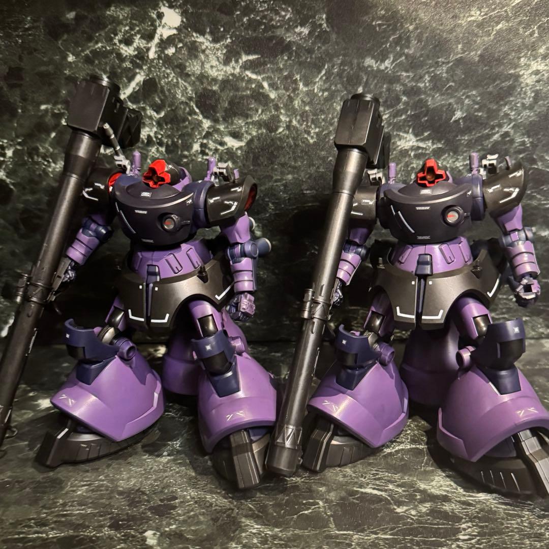 ジークアクス　HG ドム ガイア機　オルテガ機 塗装完成品　ガンプラ