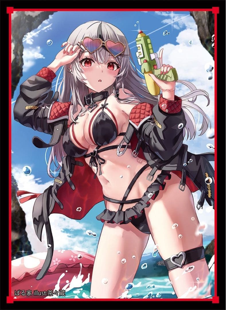 ホロライブ　沙花叉クロヱ　クロエ　スリーブ&プレイマット　セット