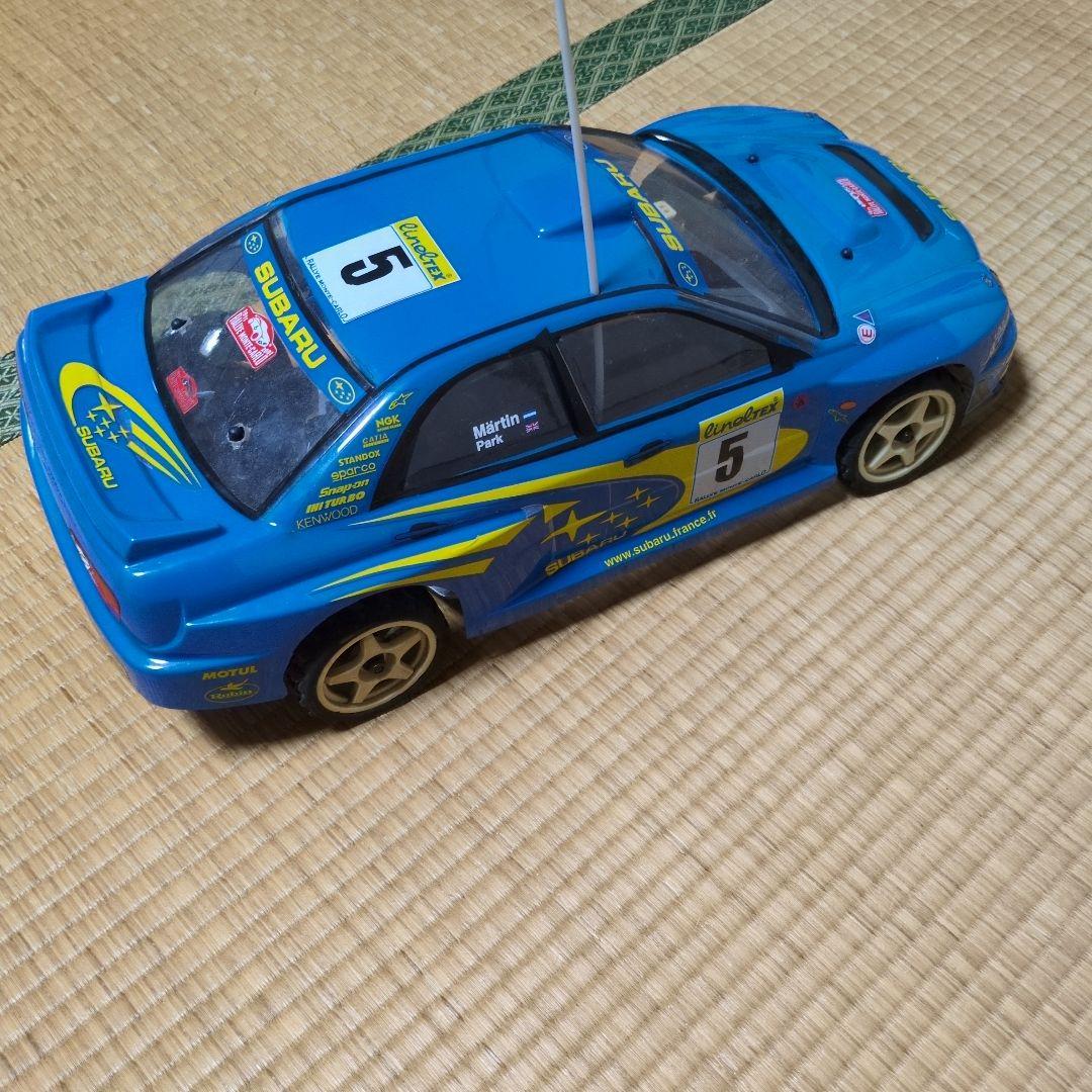 【ジャンク】京商　SUBARU　IMPREZA WRC ラジコンカー