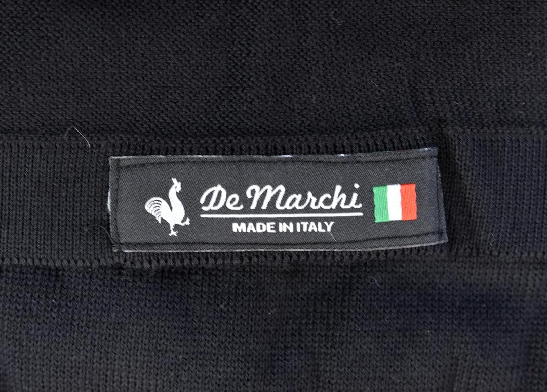 De Marchi Campione サイクリングポロシャツ size:M 黒