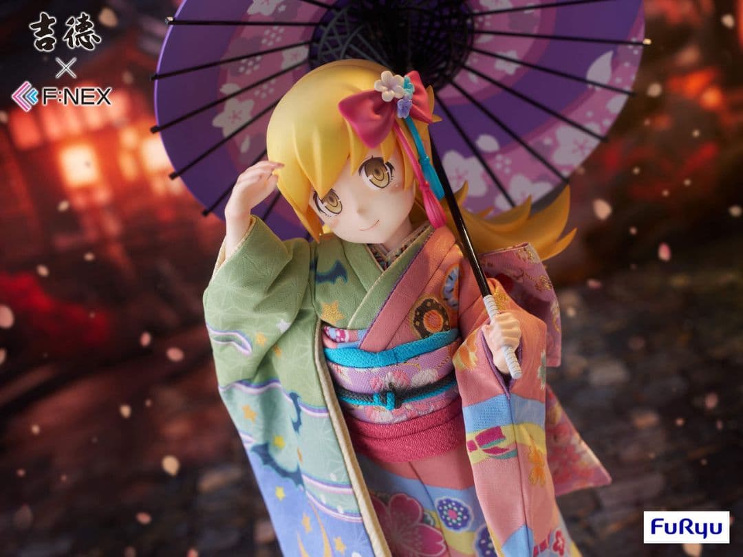 吉徳×F:NEX 忍野忍 -日本人形- 1/4スケールフィギュア