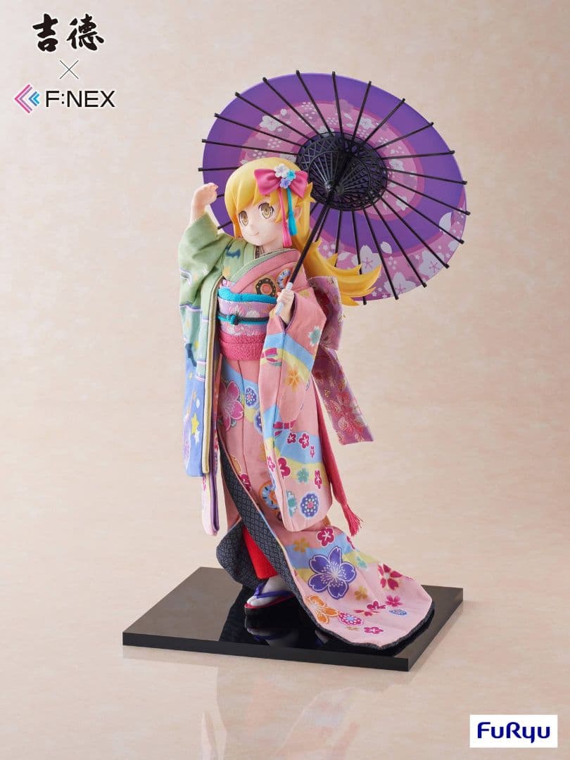 吉徳×F:NEX 忍野忍 -日本人形- 1/4スケールフィギュア