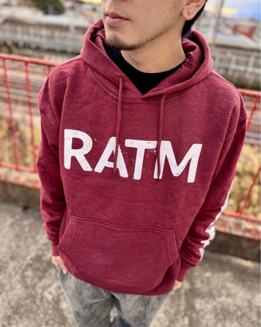 新品未使用 RAGE AGAINST THE MACHINE パーカー XL