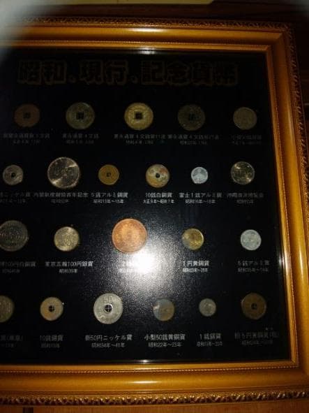 額入り古貨幣
