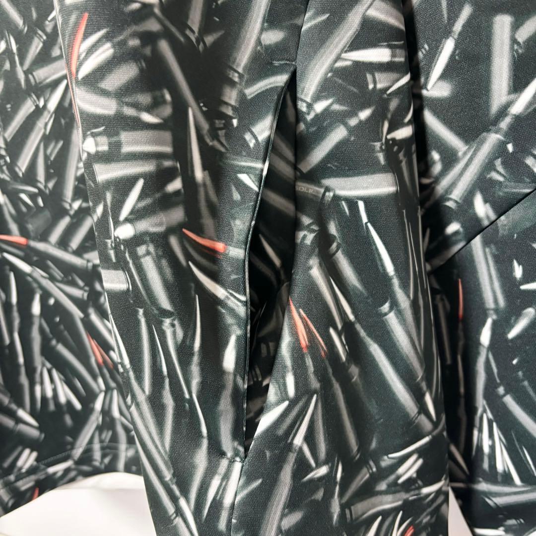 新品 ラッセルノ ゴルフ パターン ライト フーディー バレット 2XL 7