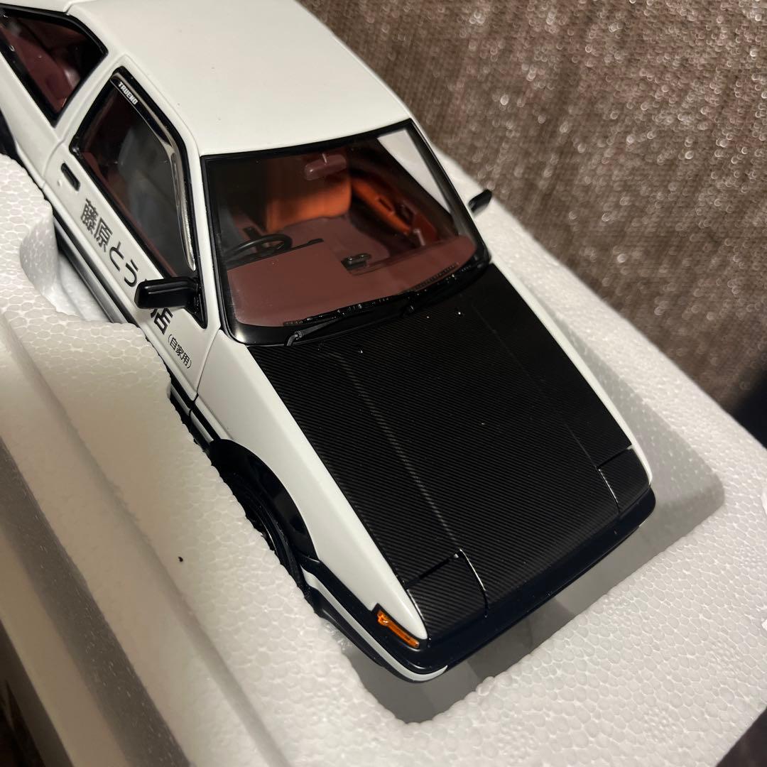 当時物オートアートAUTOart頭文字D 1/18 AE86プロジェクトD