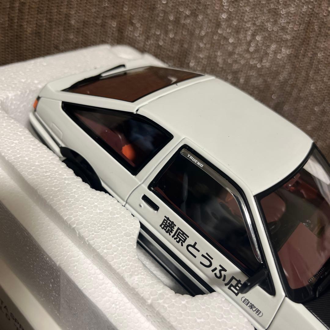 当時物オートアートAUTOart頭文字D 1/18 AE86プロジェクトD