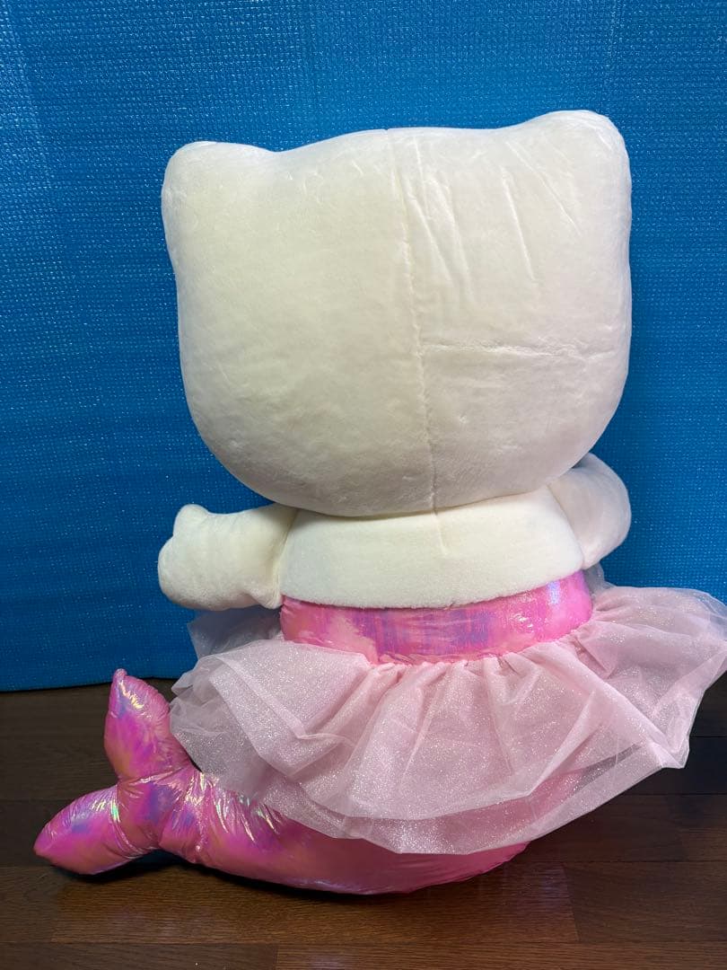ハローキティ マーメイド レトロ 特大 ぬいぐるみ 美品
