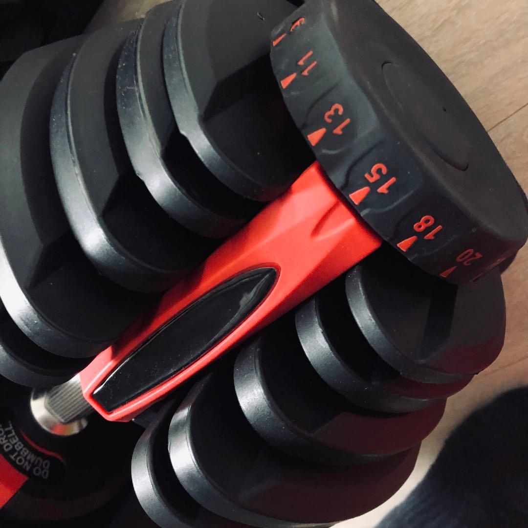 ❤️調整可能ダンベル 40kg 2個セット　未使用品　新品