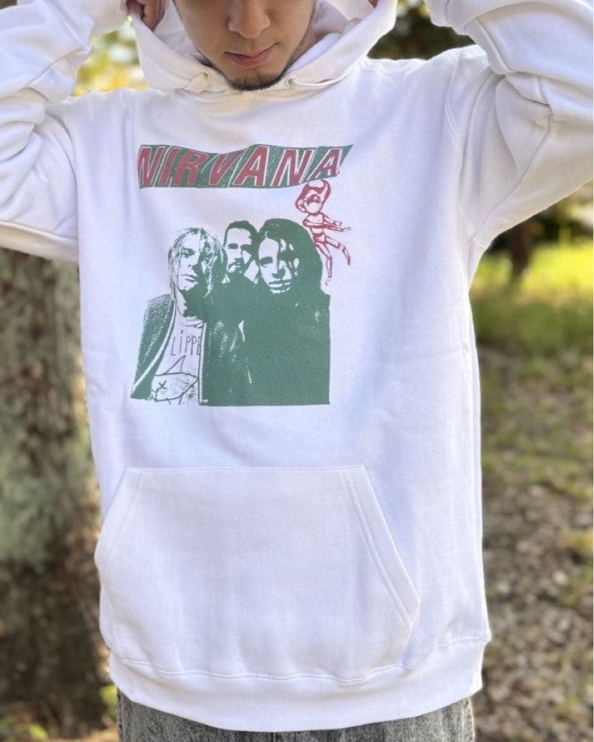 新品未使用 NIRVANA / Flipper プルオーバーパーカー Mサイズ